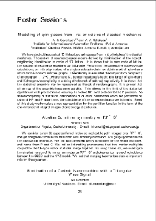 Modeling of spin glasses from first principles of classical mechanics