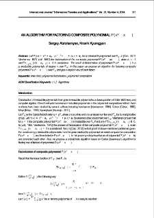 An algorithm for factoring composite polynomial P(Xp − x − δ)