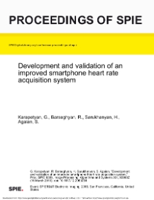 Development and validation of an improved smartphone heart rate acquisition system