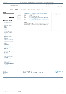 Security Issues of the e-Infrastructure for Environmental Research