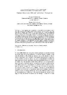 Towards Secure and Efficient "white-box" Encryption